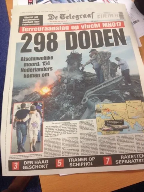 MH17: Báo chí phương Tây đồng loạt đổ lỗi cho Nga ảnh 1