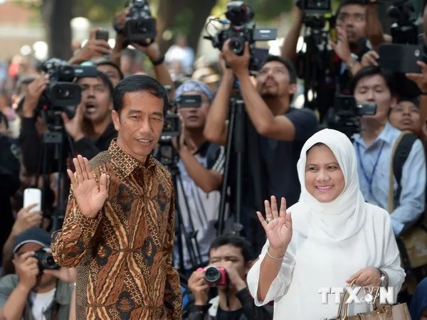 Thống đốc Jakarta Joko Widodo đắc cử Tổng thống Indonesia ảnh 1 Thống đốc Jakarta Joko Widodo đắc cử Tổng thống Indonesia ảnh 1