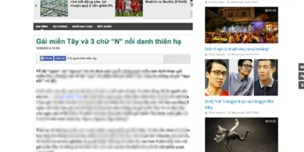 Vụ "gái miền Tây": Đình bản báo điện tử Trí Thức Trẻ, phạt 207 triệu ảnh 1 Vụ "gái miền Tây": Đình bản báo điện tử Trí Thức Trẻ, phạt 207 triệu ảnh 1