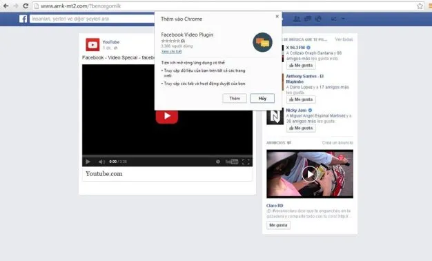 Trang giả mạo Facebook lừa tải thêm plugin để xem video, thực chất là tải mã độc - Ảnh: Facebook Nguyễn Minh Đức Trang giả mạo Facebook lừa tải thêm plugin để xem video, thực chất là tải mã độc - Ảnh: Facebook Nguyễn Minh Đức