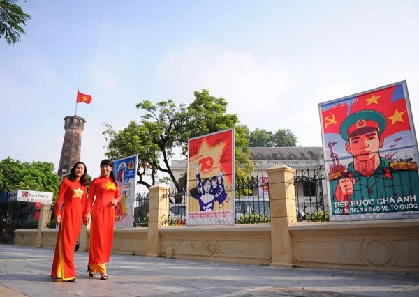 Ngỡ ngàng với vẻ đẹp Thủ đô ngày Quốc khánh ảnh 1