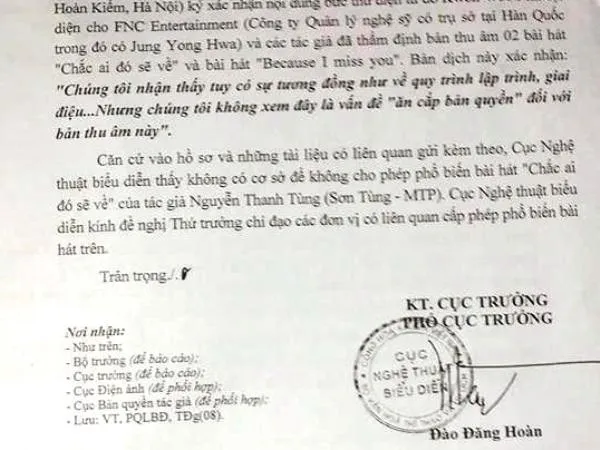 Tác giả “Because I miss you” xác nhận Tùng M-TP không đạo nhạc ảnh 2