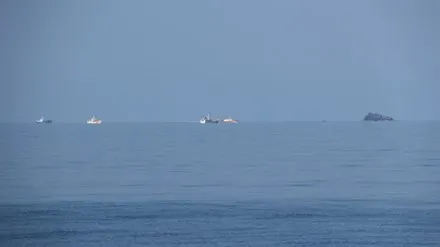 Các tàu tìm kiếm máy bay Su-22 gặp nạn đang được triển khai gần khu vực Hòn Trứng.