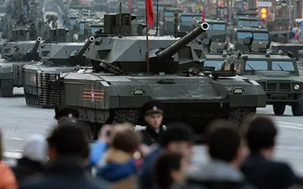 Xe tăng T-14 Armata. Ảnh: Getty.