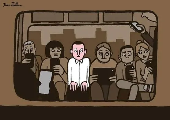 Chùm tranh châm biếm đáng suy nghĩ về cuộc sống và chiếc smartphone ảnh 16