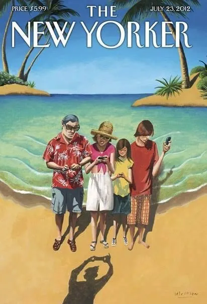 Chùm tranh châm biếm đáng suy nghĩ về cuộc sống và chiếc smartphone ảnh 9