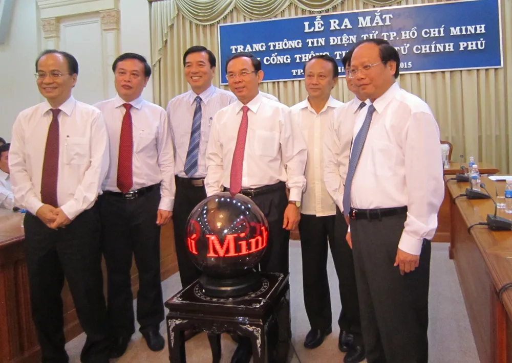 Khai trương trang thông tin TPHCM trên Cổng TTĐT Chính phủ ảnh 1 Khai trương trang thông tin TPHCM trên Cổng TTĐT Chính phủ ảnh 1