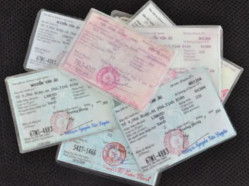 Đổi lại giấy chứng nhận đăng ký xe