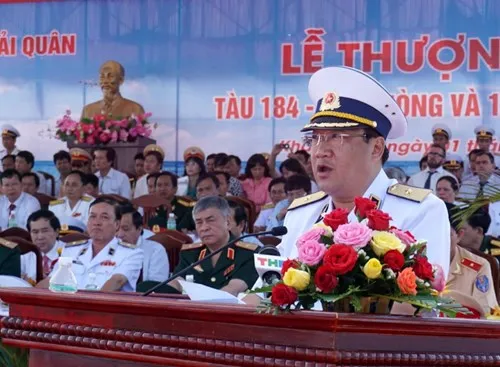 Thượng cờ tàu ngầm 184 - Hải Phòng và 185 - Khánh Hòa - ảnh 1