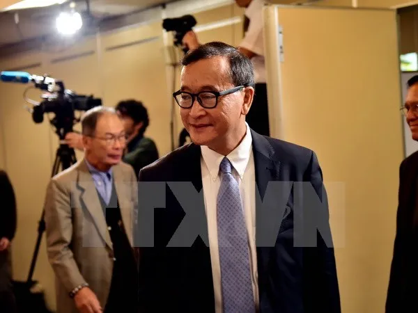 Liên Hiệp Quốc quan ngại việc Campuchia ra lệnh bắt giữ Sam Rainsy ảnh 1