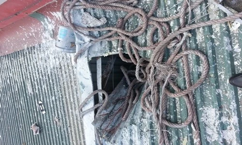 Nam công nhân rơi từ tầng 8 khi đang sơn nhà - ảnh 1