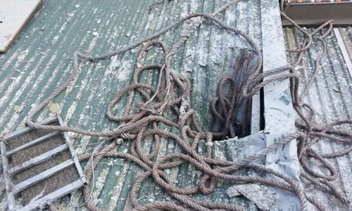 Nam công nhân rơi từ tầng 8 khi đang sơn nhà - ảnh 2