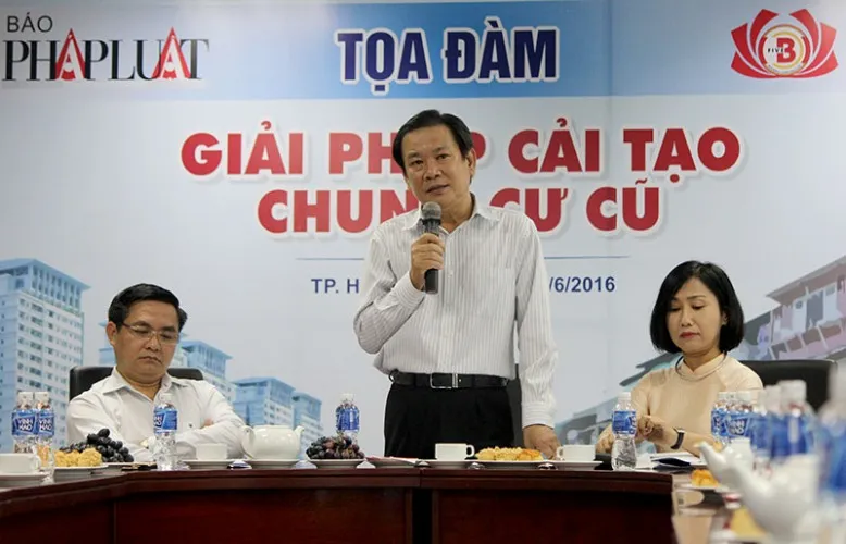 Tọa đàm: Giải pháp cải tạo chung cư cũ ảnh 1 Tọa đàm: Giải pháp cải tạo chung cư cũ ảnh 1