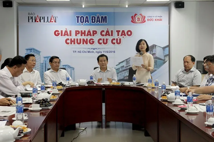 Tọa đàm: Giải pháp cải tạo chung cư cũ ảnh 4 Tọa đàm: Giải pháp cải tạo chung cư cũ ảnh 4