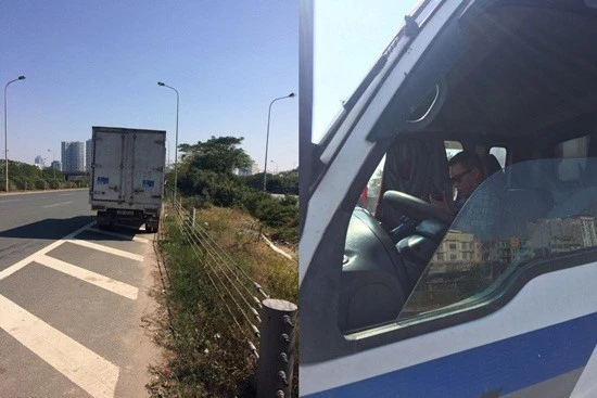 CSGT có được phép đỗ xe tại lề đường trên cao tốc bắn tốc độ? - ảnh 1