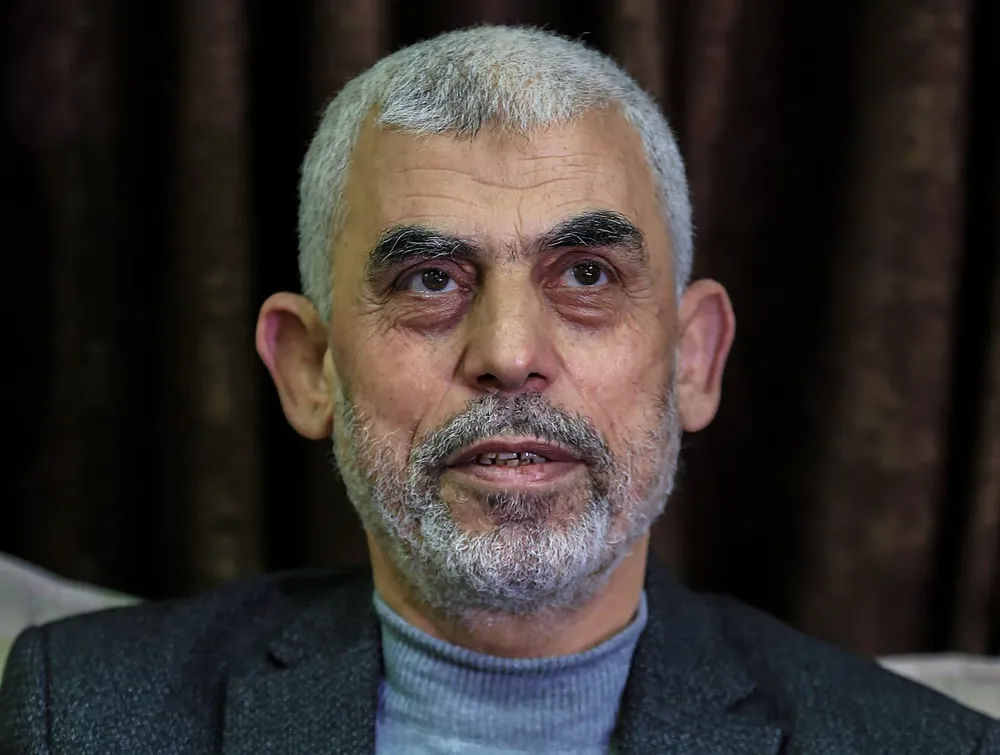 Nhà lãnh đạo lực lượng Hamas, ông Yahya Sinwar. Ảnh:EFE/EPA cái chết của ông Sinwar.jpg