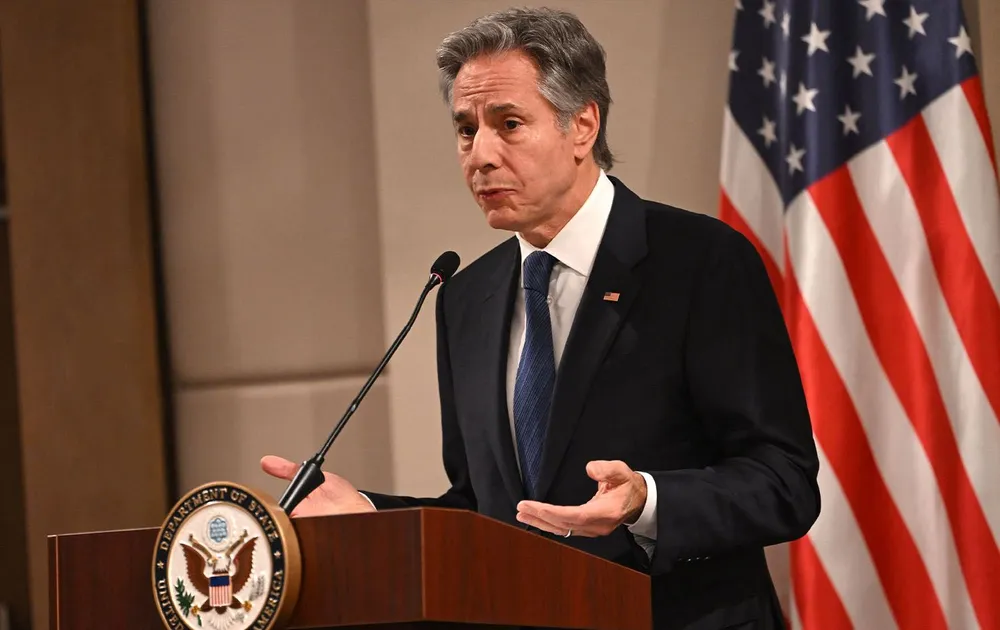 Ngoại trưởng Mỹ Antony Blinken xác nhận đang liên lạc với phe đối lập Syria.jpg