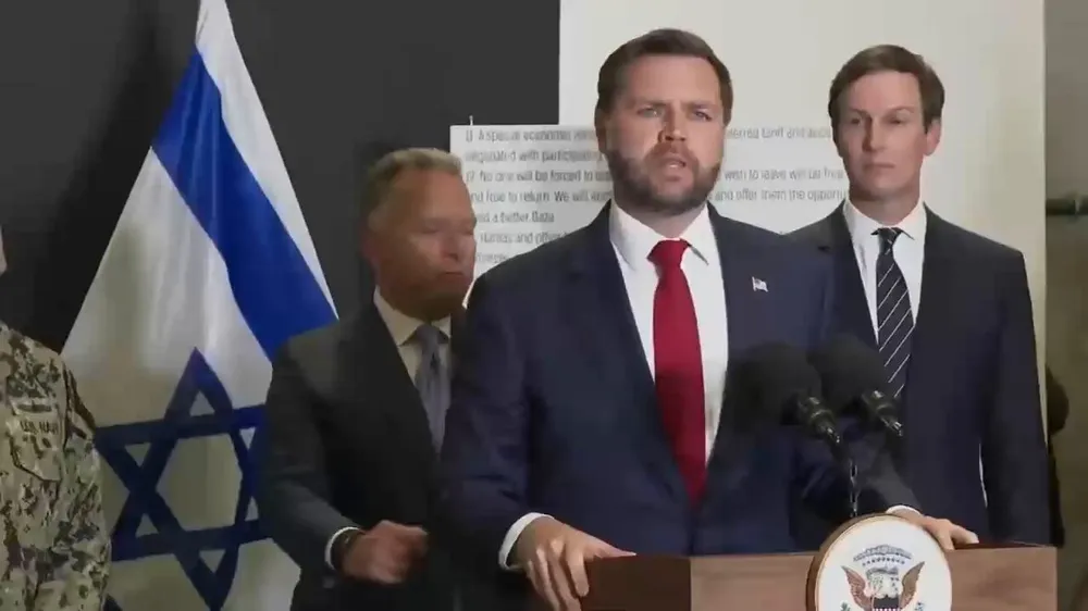 Phó Tổng thống Mỹ JD Vance họp báo tại Israel, lạc quan về tương lai thoả thuận ngừng bắn ở Gaza.jpg