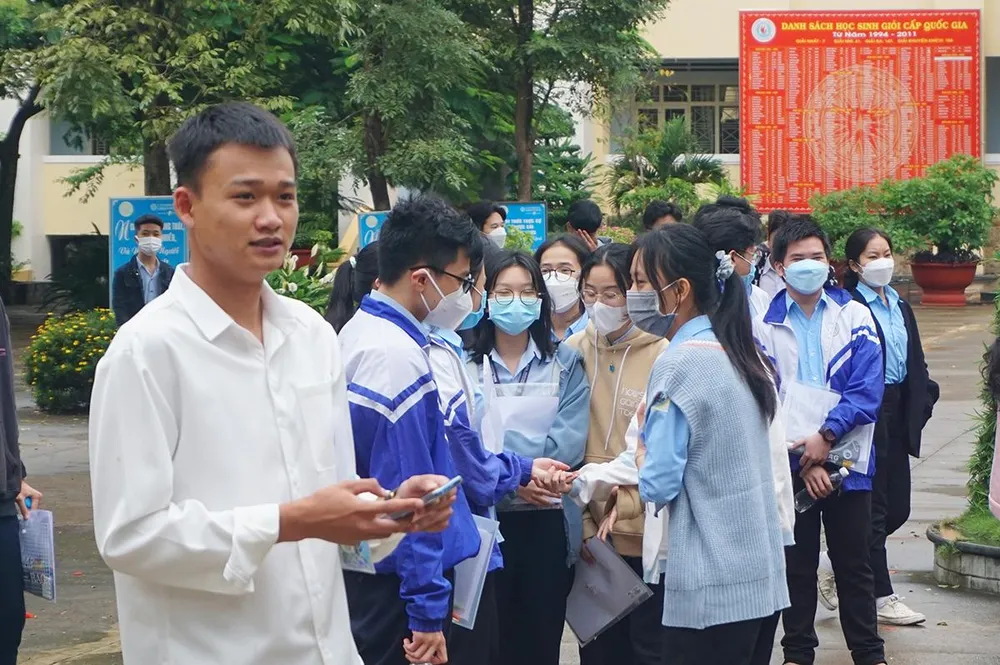 Tỉ lệ đậu tốt nghiệp THPT các trường trên địa bàn tỉnh Gia Lai và Kon Tum rất cao. Ảnh: LK.