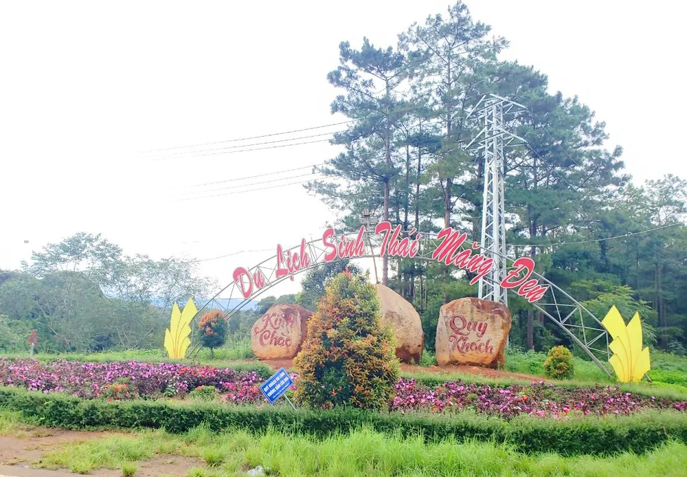 Phần lớn các dự án đầu tư tại huyện Kon Plông bị chậm tiến độ. Ảnh: LK.