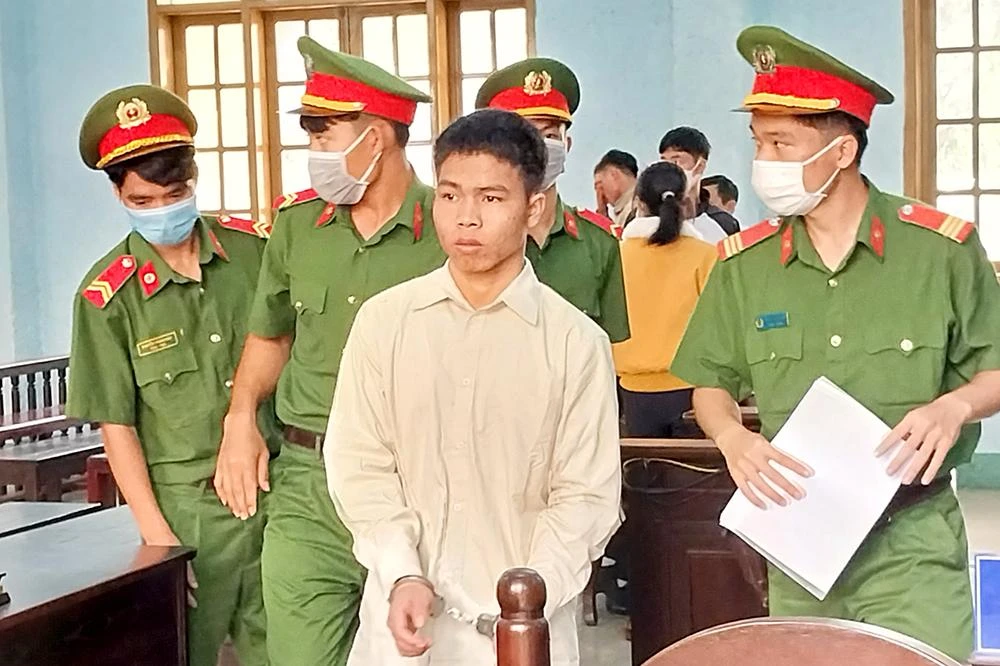 Bị cáo Giang tại tòa. Ảnh: TS