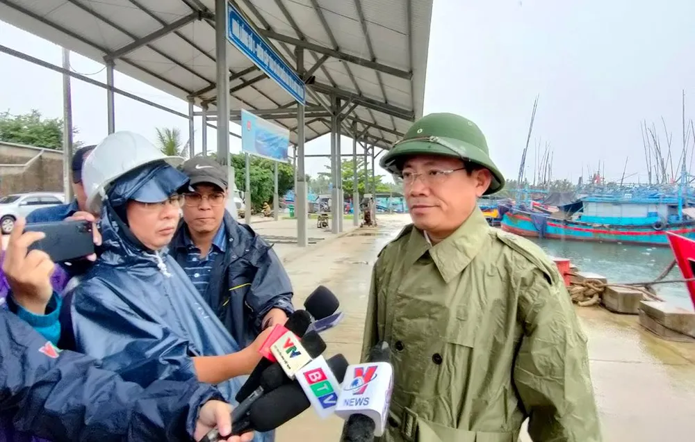 Ông Phạm Anh Tuấn, Chủ tịch UBND tỉnh Bình Định cho biết tỉnh kích hoạt kịch bản ứng phó thiên tai cấp 4.