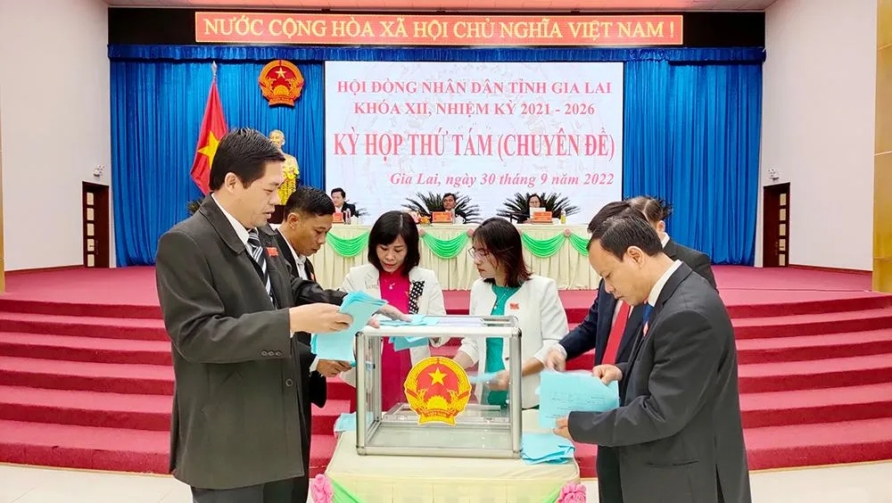 HĐND tỉnh Gia Lai tổ chức Kỳ họp thứ tám (chuyên đề). Ảnh: LK. HĐND tỉnh Gia Lai tổ chức Kỳ họp thứ tám (chuyên đề). Ảnh: LK.