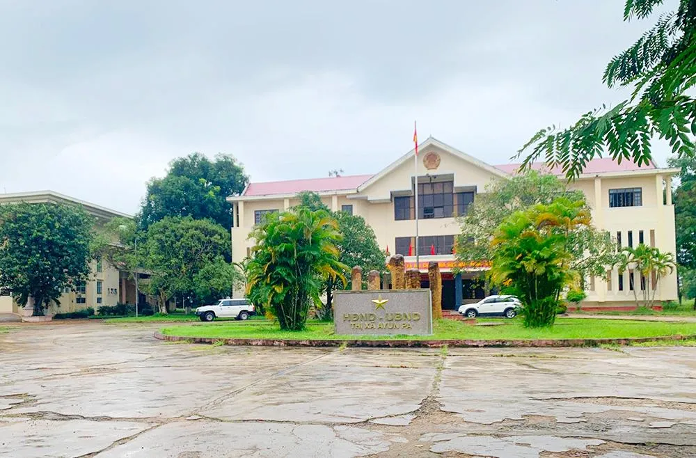 Thanh tra phát hiện hàng loạt sai phạm tại UBND thị xã Ayun Pa. Ảnh: LT Thanh tra phát hiện hàng loạt sai phạm tại UBND thị xã Ayun Pa. Ảnh: LT