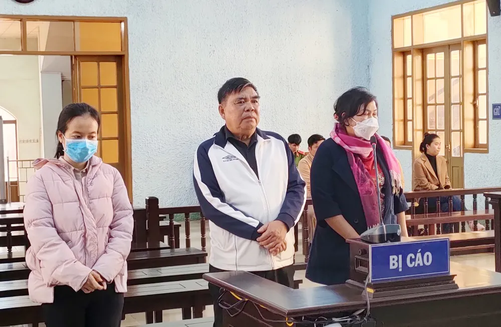 Ba bị cáo trong vụ án sai phạm xảy ra tại Văn phòng Đoàn ĐBQH - HĐND tỉnh Gia Lai