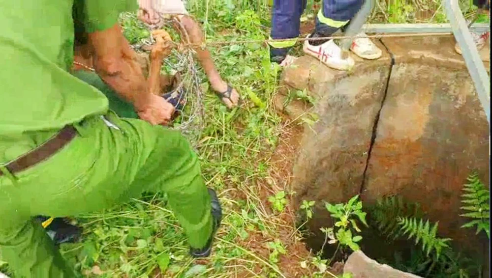 Hiện trường vụ giải cứu nạn nhân. Hiện trường vụ giải cứu nạn nhân.