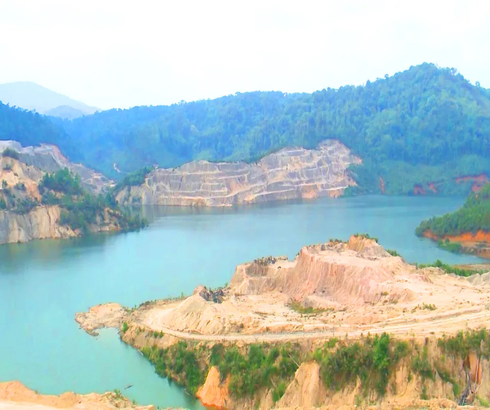 Huyện Kon Plông, nơi thường xuyên xảy ra động đất. Huyện Kon Plông, nơi thường xuyên xảy ra động đất.