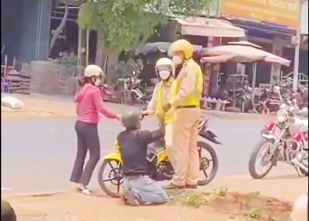 Ảnh cắt từ clip.