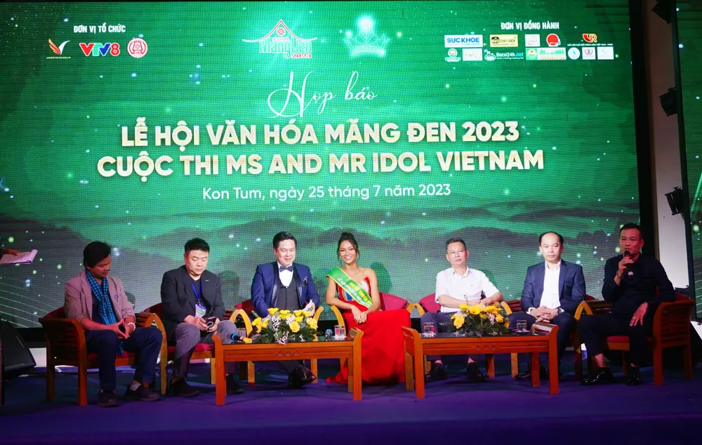 Thông tin các hoạt động của lễ hội văn hóa Măng Đen 2023. Ảnh: LK Thông tin các hoạt động của lễ hội văn hóa Măng Đen 2023. Ảnh: LK
