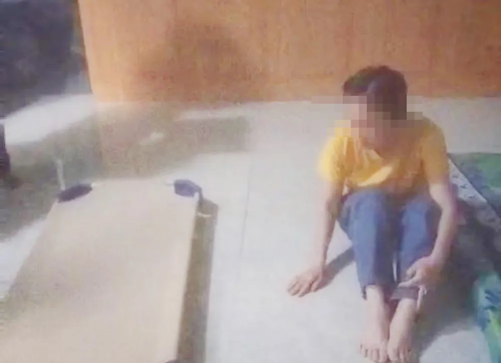 Cơ quan chức năng thực nghiệm hiện trường. Ảnh: TN.