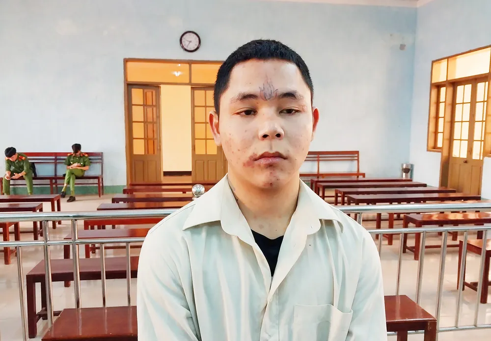 Rơ Mah Phung bị phạt bảy năm tù. Ảnh: TS Gia-Lai- Chem-chu-ruot-trong-thuong-vi-sam-so-me.jpg