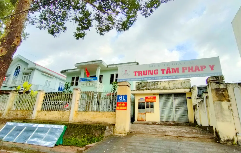 Bổ nhiệm giám đốc Trung tâm Giám định Pháp y tỉnh Gia Lai trái quy định. Ảnh: LK. Bo-nhiem-giam-doc-trung-tam-giam-dinh-phap-y-gia-lai-sai-quy-dinh.jpg