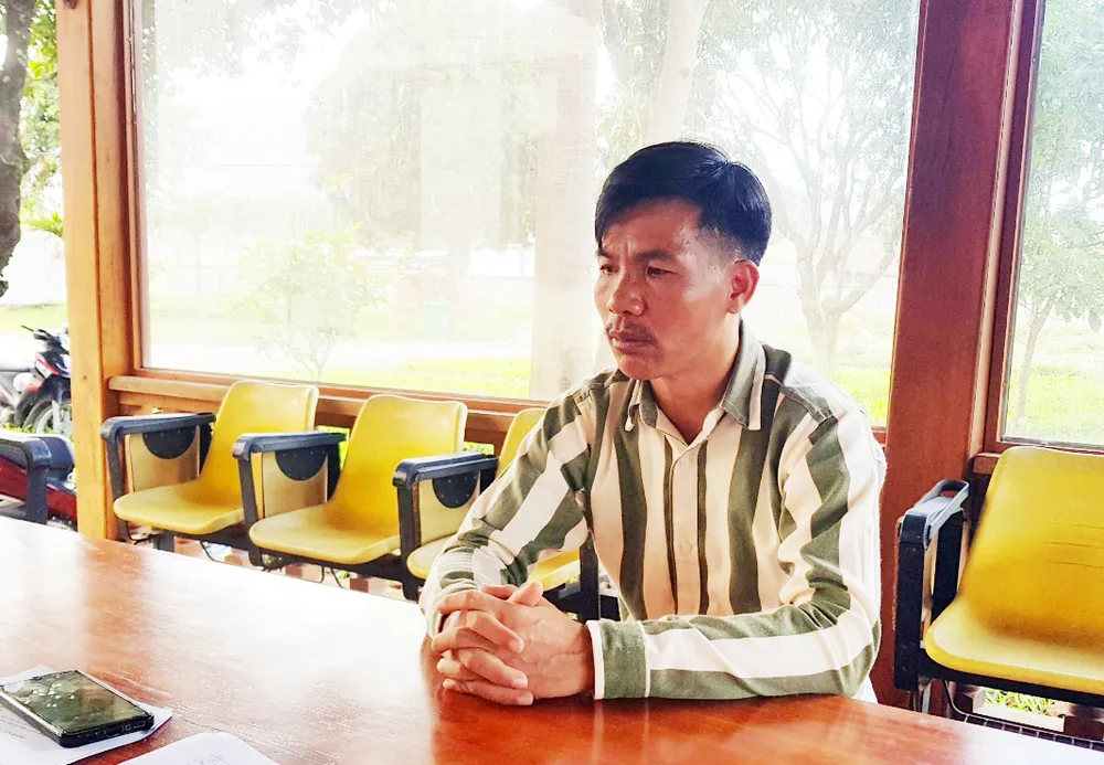 Chờ chấp hành án tù, bị can Dương vẫn lừa đảo chiếm đoạt tài sản. Ảnh: CACC Lua-tien-khi-cho-chap-hanh-an-tu-kon-tum.png