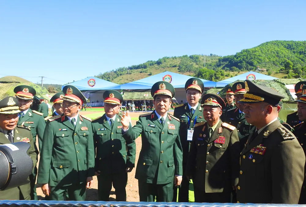 Bộ trưởng Bộ Quốc phòng ba nước Việt Nam - Lào- Campuchia