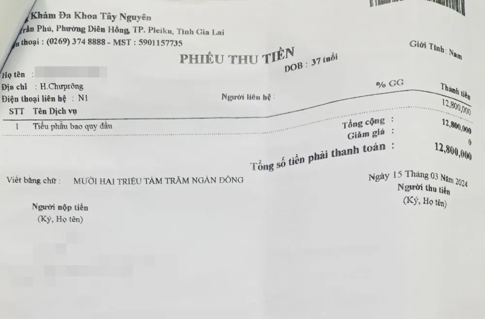 Phòng khám bị tố cáo chẩn bệnh viêm thành bệnh lậu