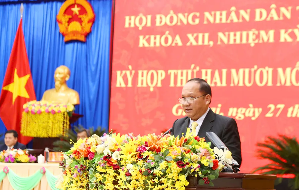 Ông Rah Lan Chung được bầu giữ chức chủ tịch UBND tỉnh Gia Lai