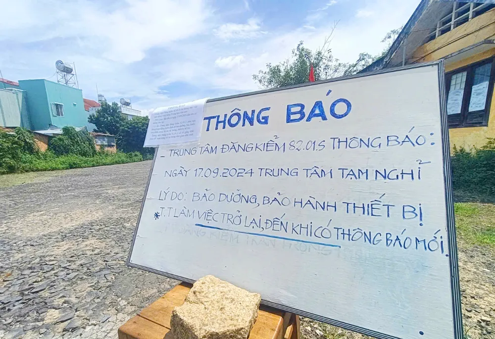 Sở GTVT tỉnh Kon Tum tạm đình chỉ công tác ông Nguyễn Xuân Đảm, Phó Giám đốc Trung tâm Đăng kiểm nhận hối lộ