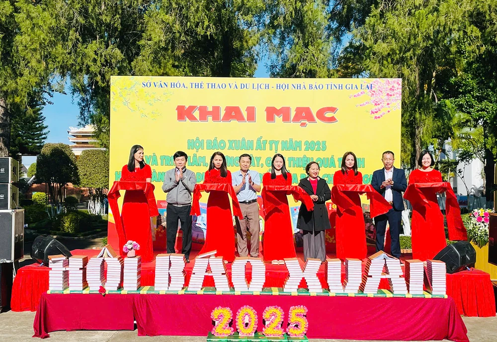 Hội Báo Xuân tỉnh Gia Lai năm 2025