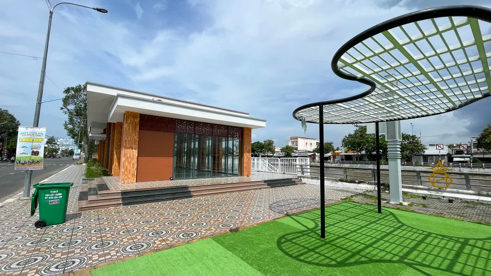 Công trình để không cả năm không hoạt động. Ảnh Châu Anh