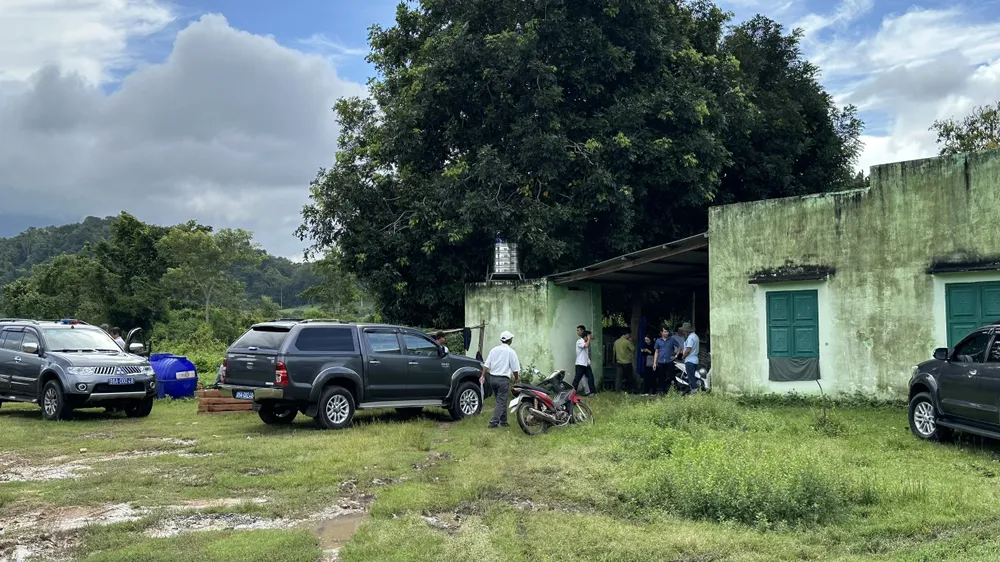 Một số hình ảnh của đoàn công tác. Ảnh VÕ TÙNG Một số hình ảnh của đoàn công tác. Ảnh VÕ TÙNG