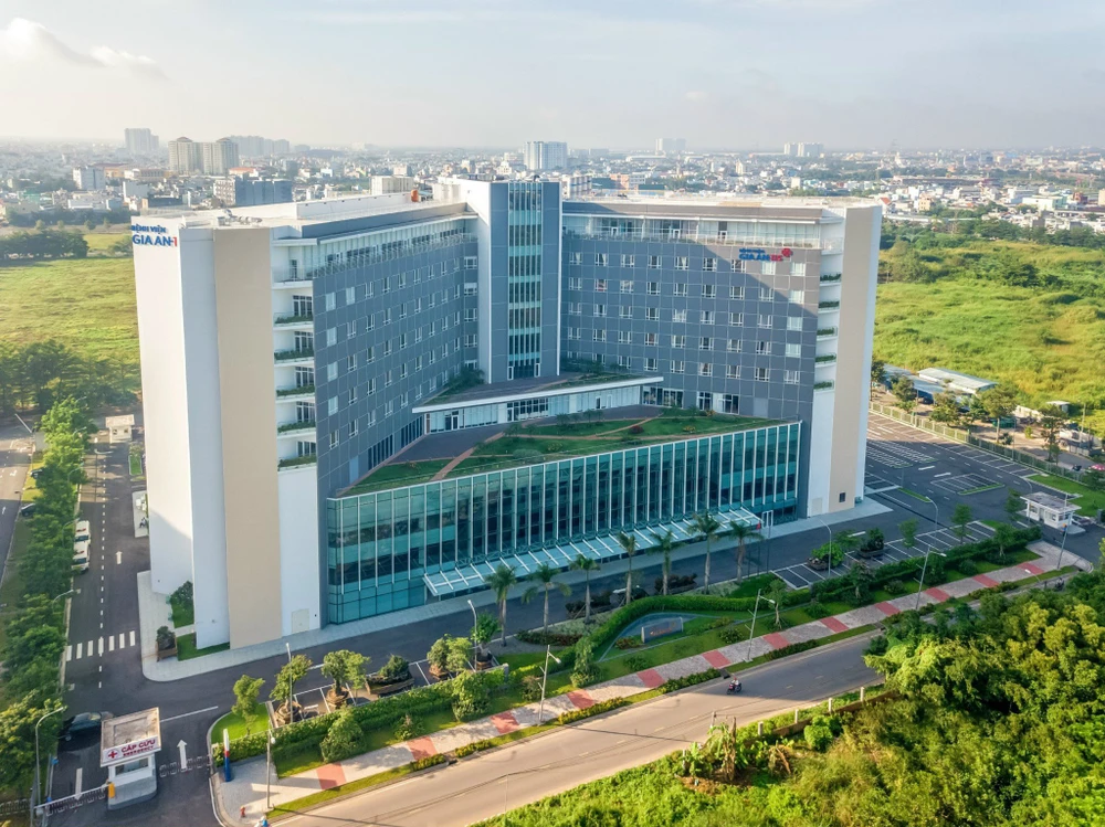 Bệnh viện Gia An - 115 nằm trong Khu Y tế kỹ thuật cao Hoa Lâm Shangri-La tại phường Bình Trị Đông B, quận Bình Tân. Sở xây dựng