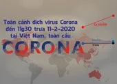 Toàn cảnh dịch Corona đến trưa 11-2 ở Việt Nam, toàn cầu