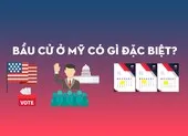 3 điểm đặc biệt của bầu cử tổng thống ở Mỹ