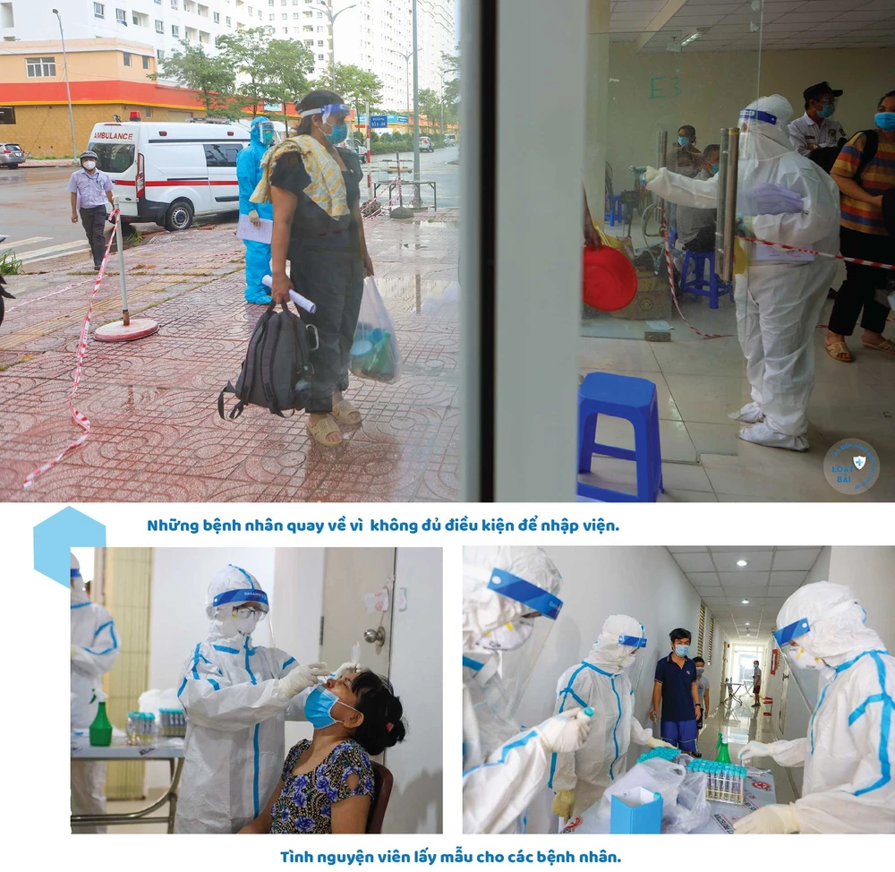 Bệnh viện dã chiến, phòng tuyến ngăn F0 chuyển nặng ảnh 18