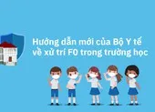 Hướng dẫn mới nhất của Bộ Y tế về xử trí F0 trong trường học