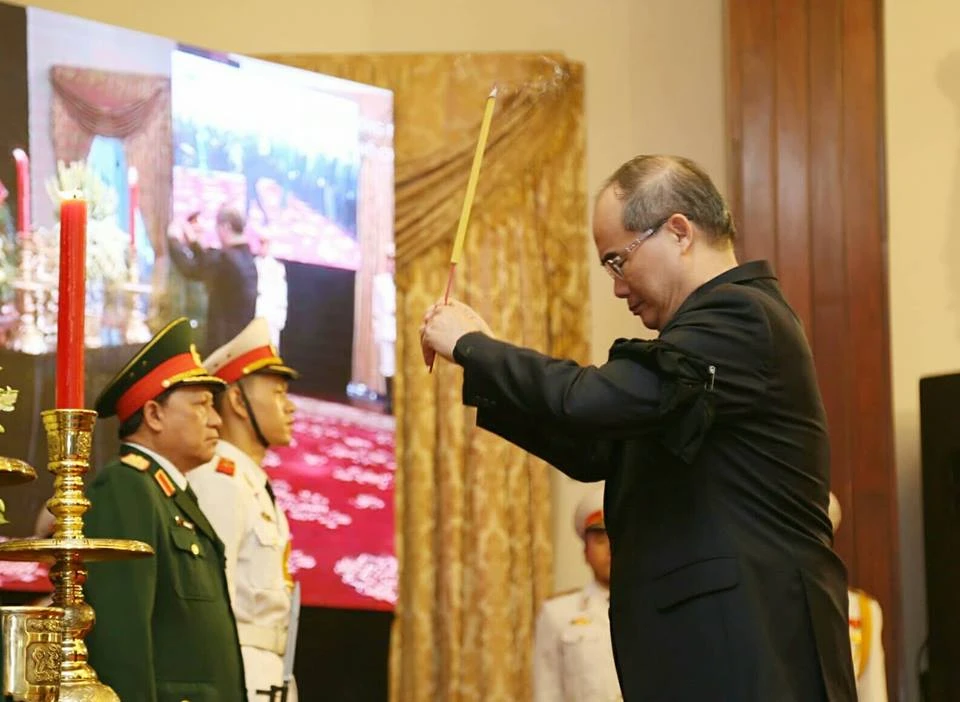 Lãnh đạo Đảng, Nhà nước viếng Chủ tịch nước Trần Đại Quang ảnh 5